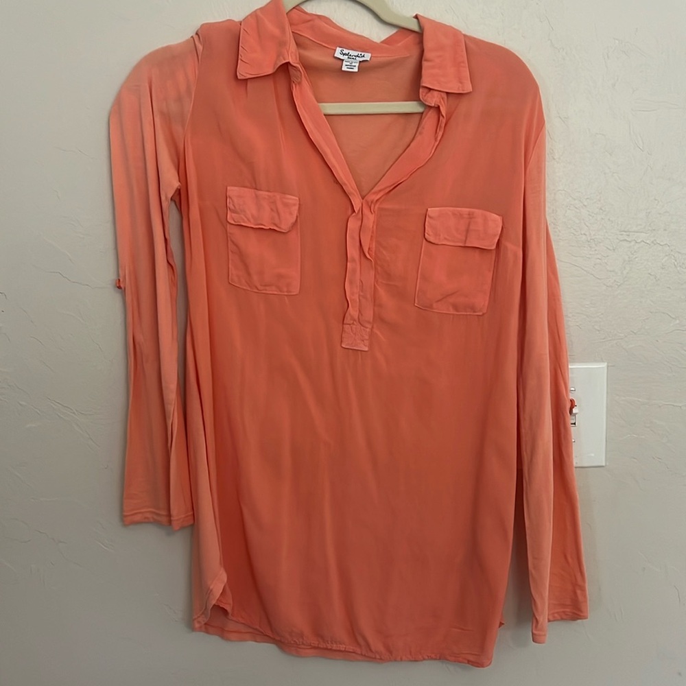 Splendid cotton, long sleeve shirt